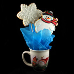 Winter Cookies Cup Arrangements